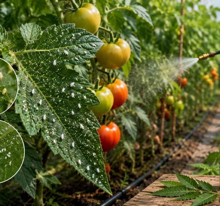 Whitefly Control on Tomatoes and Vegetables