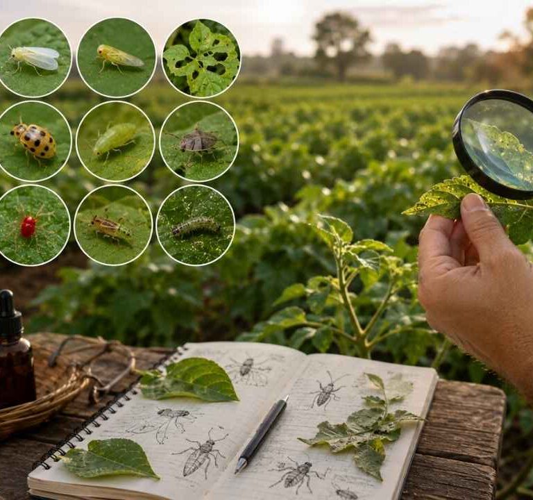How to Identify Common Crop Pests Without a Lab