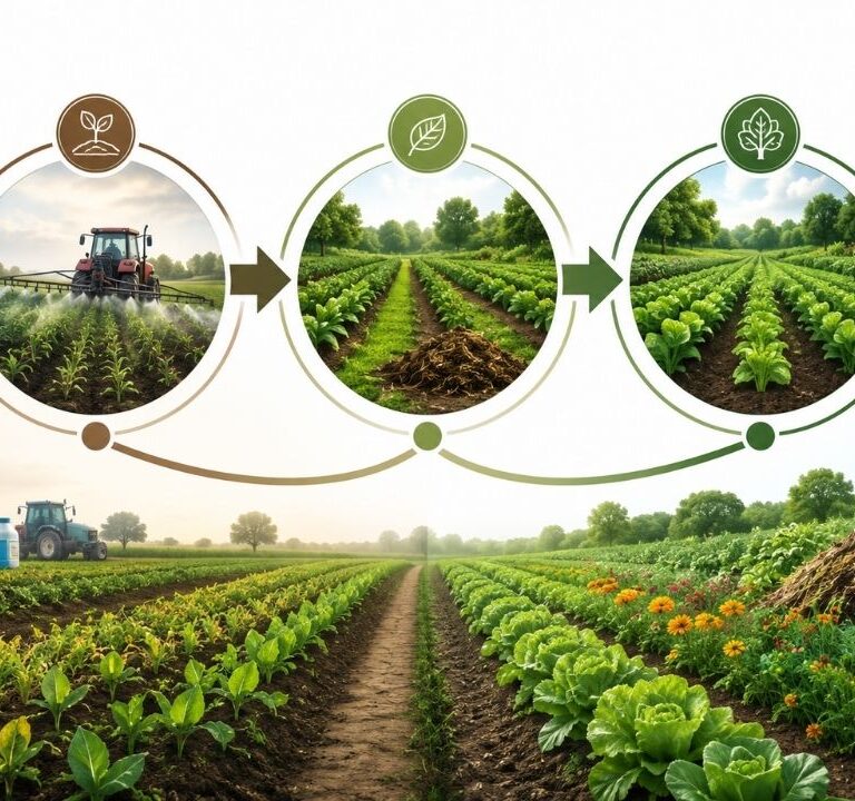 How to Convert a Chemical Farm to Organic in 3 Years