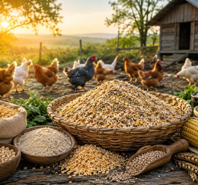How to Make Homemade Chicken Feed and Save Real Money