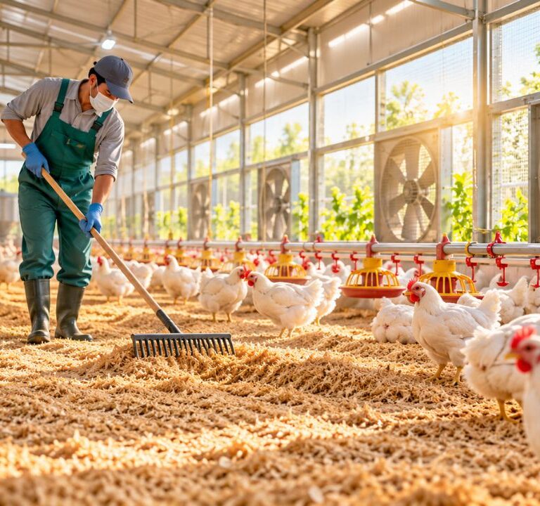 Poultry Litter Management: How to Keep It Clean and Safe